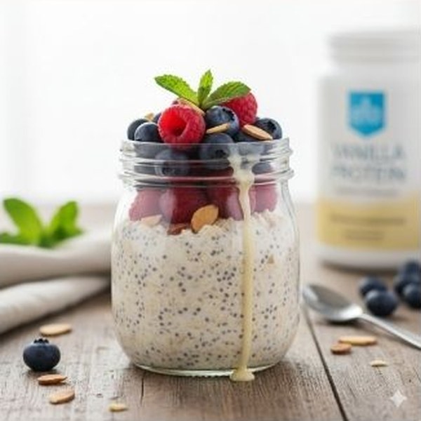 Pudding chia & fruits rouges